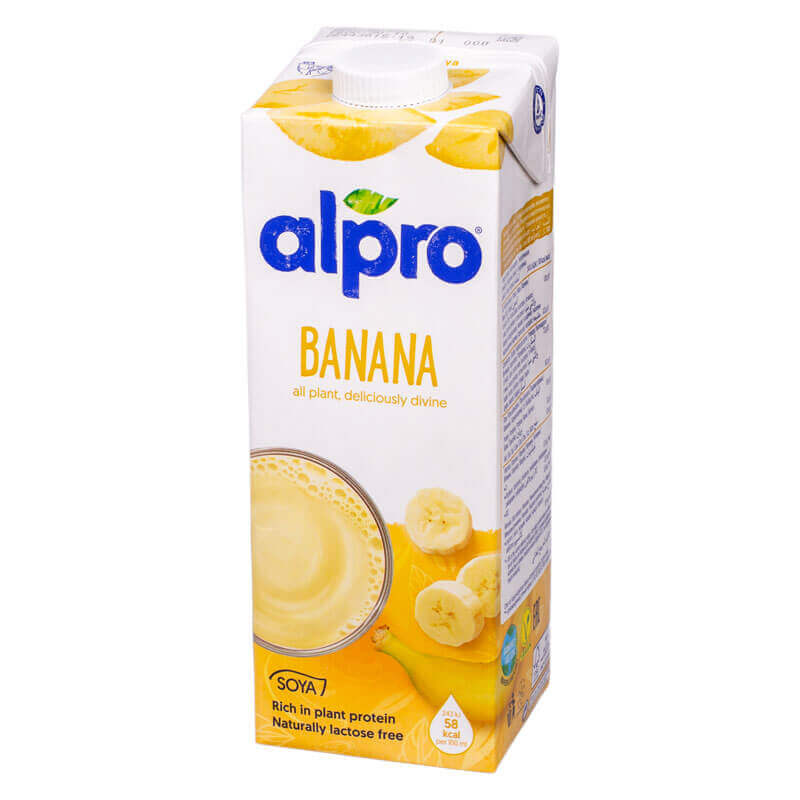  Напій соєво-банановий Banana Alpro 1л